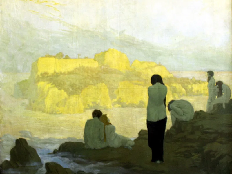 1877-Georg Kolbe - L'isola dorata